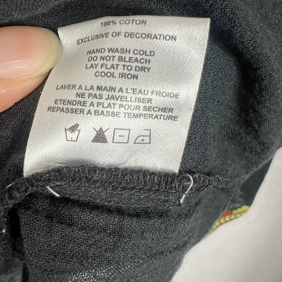 Velvet By Graham & Spencer Blouse Women's Size Small Embroidered V Neck Boho - Picture 11 of 13